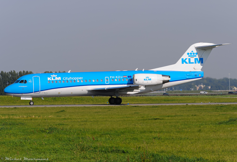 PH-KZU -- Fokker 70 -- KLM Cityhopper