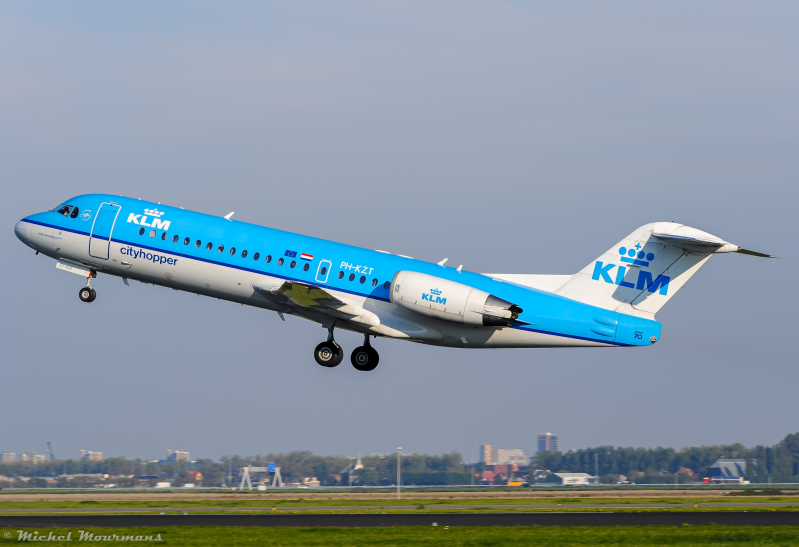 PH-KZT -- Fokker 70 -- KLM Cityhopper