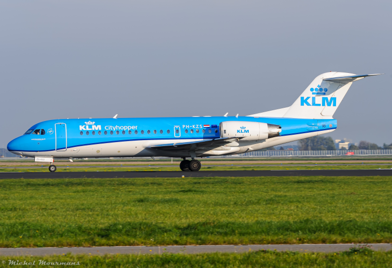 PH-KZS -- Fokker 70 -- KLM Cityhopper