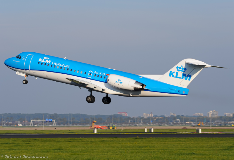 PH-KZP -- Fokker 70 -- KLM Cityhopper