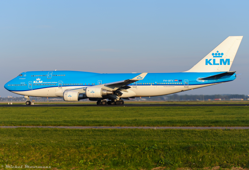 PH-BFV -- Boeing 747-400M -- KLM
