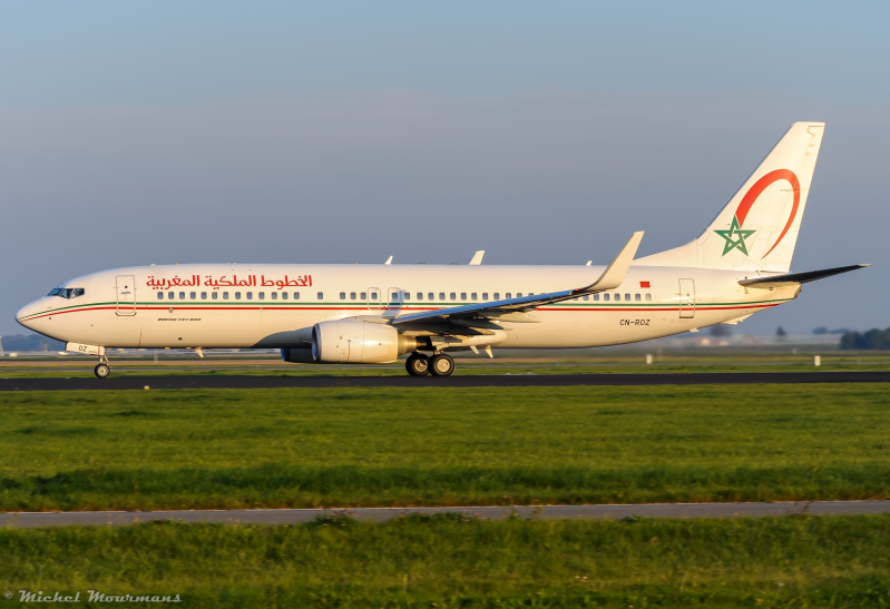 CN-ROZ -- Boeing 737-800 -- Royal Air Maroc