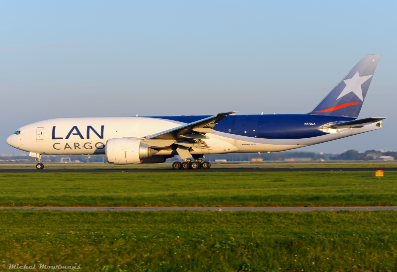 N772LA -- Boeing 777F -- LAN Cargo