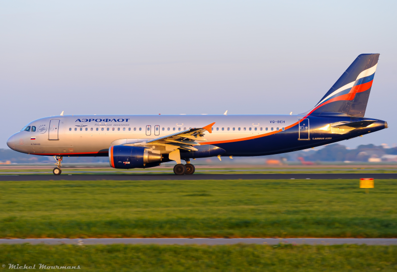 VQ-BEH -- Airbus A320 -- Aeroflot