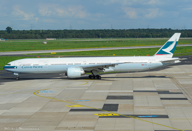 B-KPQ -- Boeing 777-300ER -- Cathay Pacific
