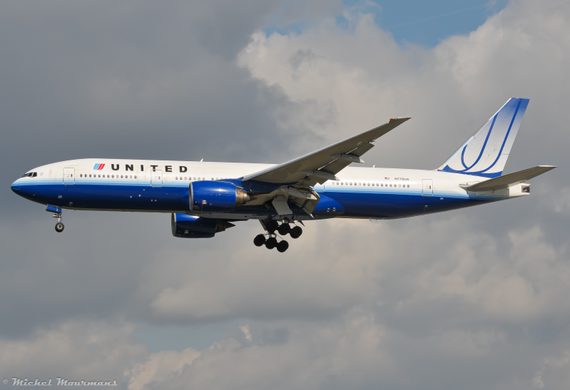 N778UA -- Boeing 777-200 -- United Airlines