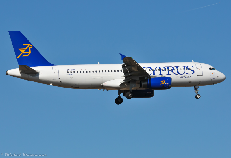 5B-DBB -- Airbus A320 -- Cyprus Airways