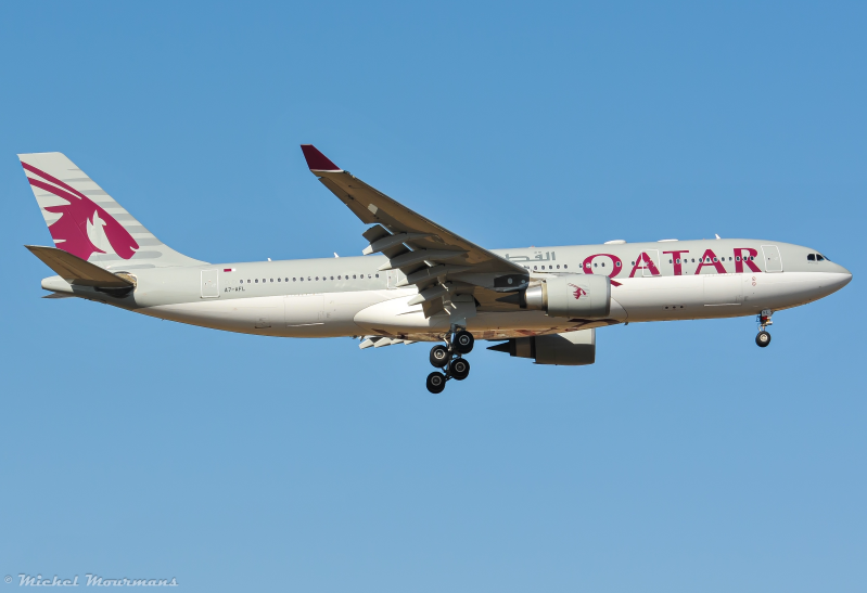 A7-AFL -- Airbus A330-200 -- Qatar Airways