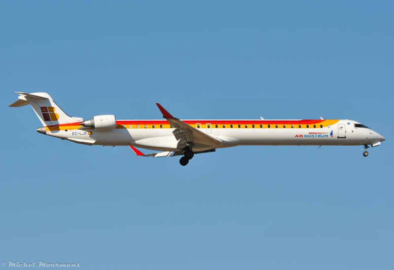 EC-LJX -- Bombardier CRJ-1000 -- Air Nostrum (Iberia)