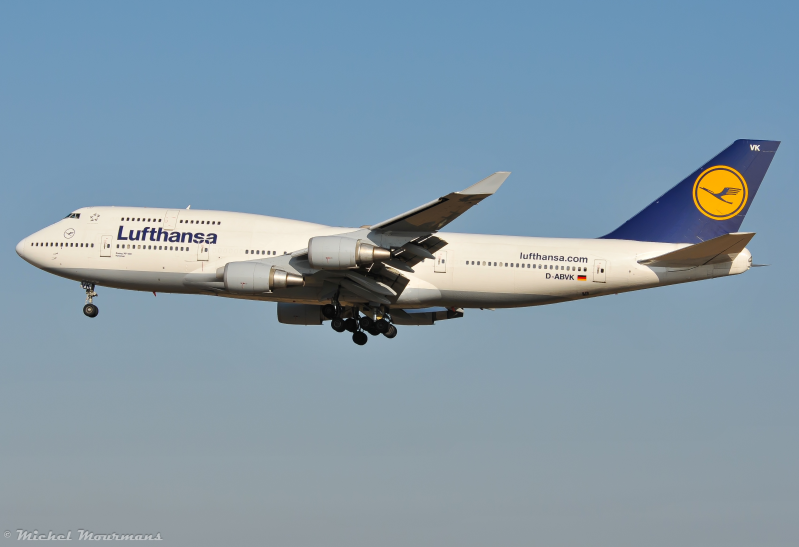 D-ABVK -- Boeing 747-400 -- Lufthansa