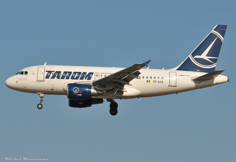 YR-ASA -- Airbus A318 -- TAROM