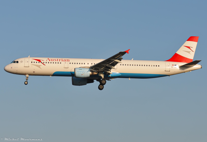 OE-LBA -- Airbus A321 -- Austrian Airlines