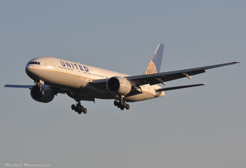 N77006 -- Boeing 777-200ER -- United Airlines