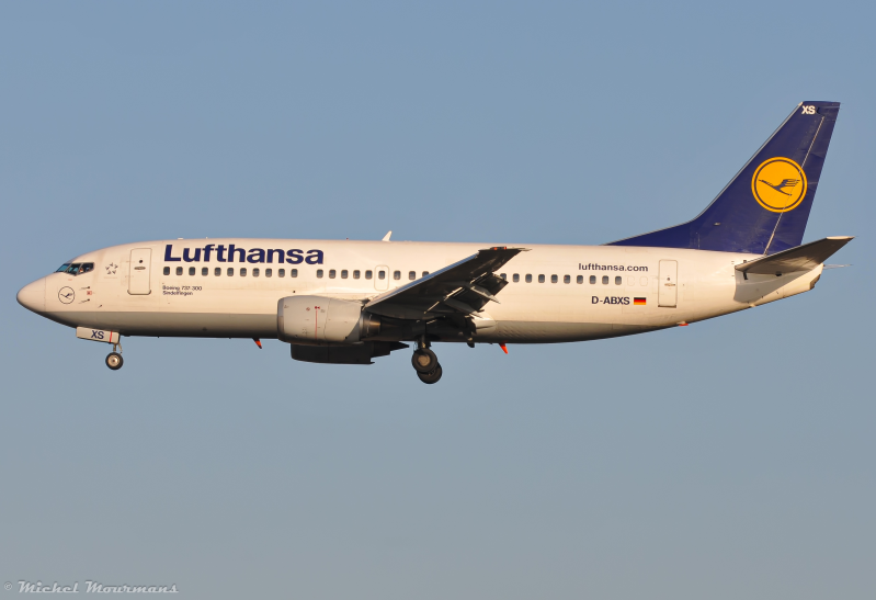 D-ABXS -- Boeing 737-300 -- Lufthansa