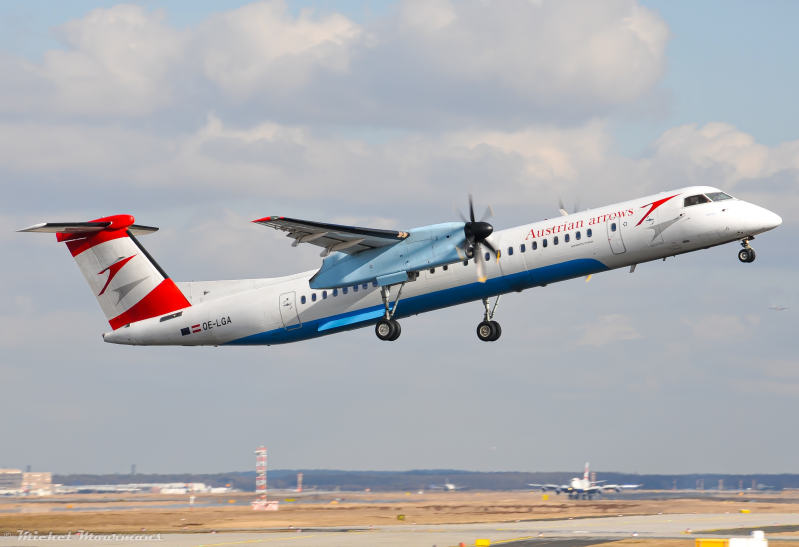 OE-LGA -- Bombardier Dash 8-Q400 -- Austrian Arrows