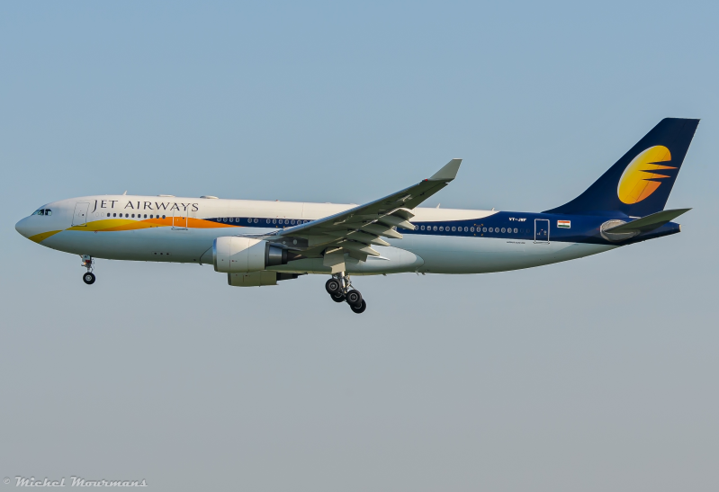 VT-JWF -- Airbus A330-200 -- Jet Airways