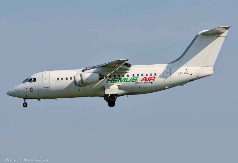 LZ-HBC -- British Aerospace 146-200 -- Hemus Air