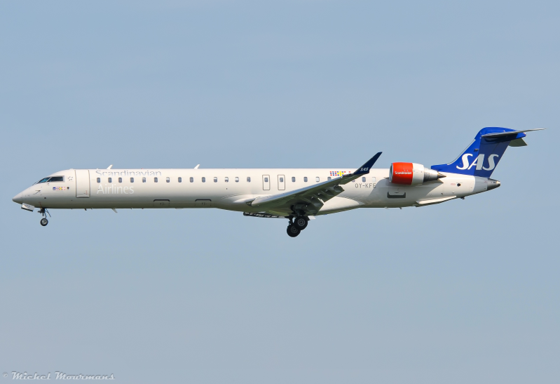 OY-KFE -- Bombardier CRJ-900 -- Scandinavian Airlines