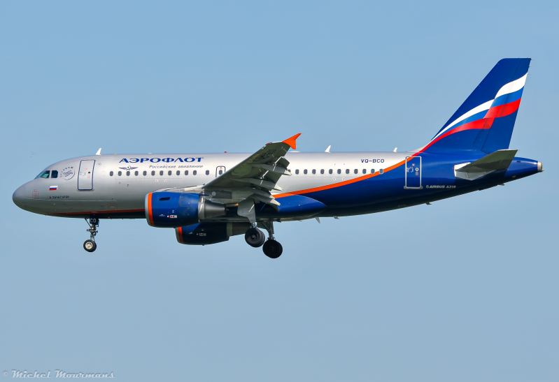 VQ-BCO -- Airbus A319 -- Aeroflot
