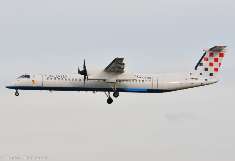 9A-CQE -- Bombardier Dash 8-Q400 -- Croatia Airlines