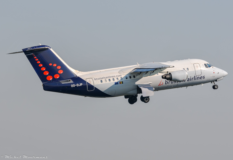 OO-DJP -- Avro RJ85 -- Brussels Airlines