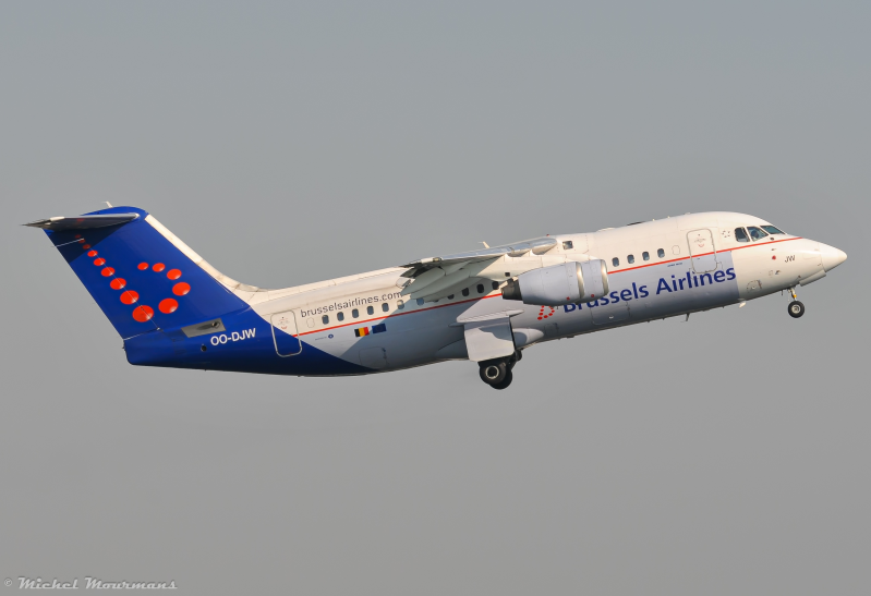 OO-DJW -- Avro RJ85 -- Brussels Airlines