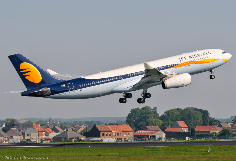VT-JWE -- Airbus A330-200 -- Jet Airways