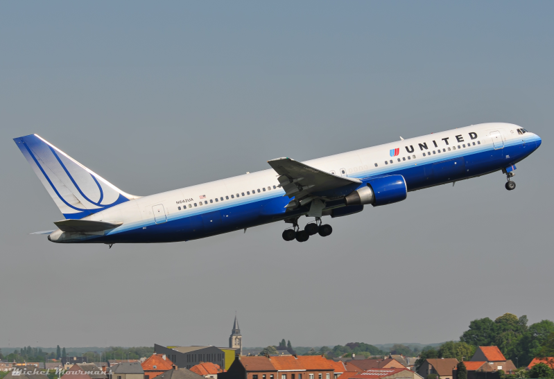 N642UA -- Boeing 767-300ER -- United Airlines