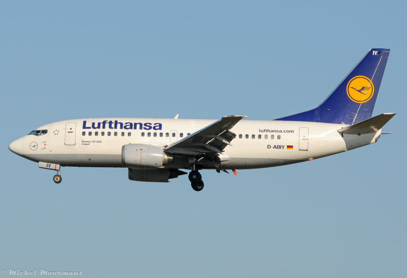 D-ABIY -- Boeing 737-500 -- Lufthansa