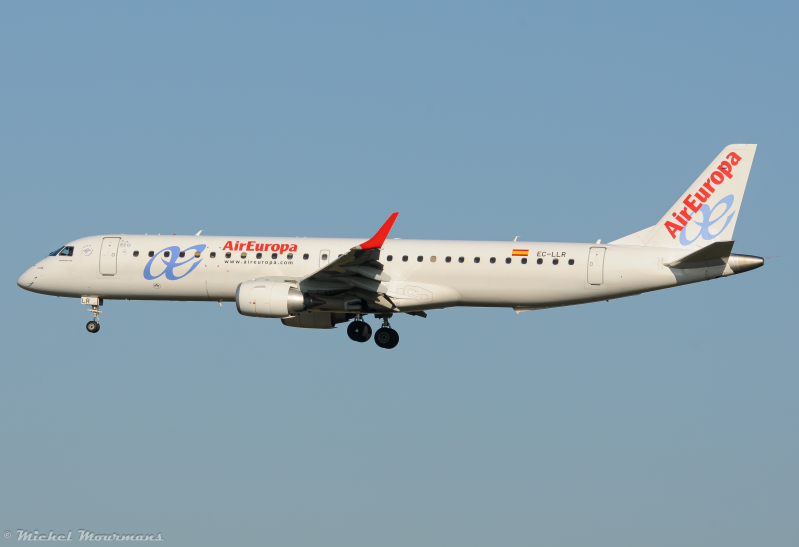 EC-LLR -- Embraer 195 -- Air Europa
