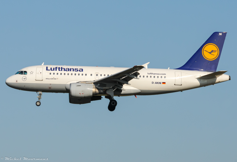 D-AKNI -- Airbus A319 -- Lufthansa