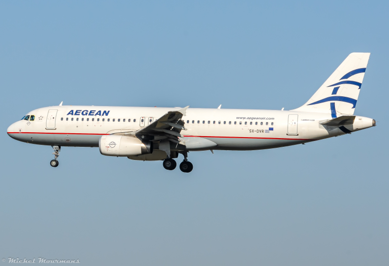SX-DVR -- Airbus A320 -- Aegean Airlines