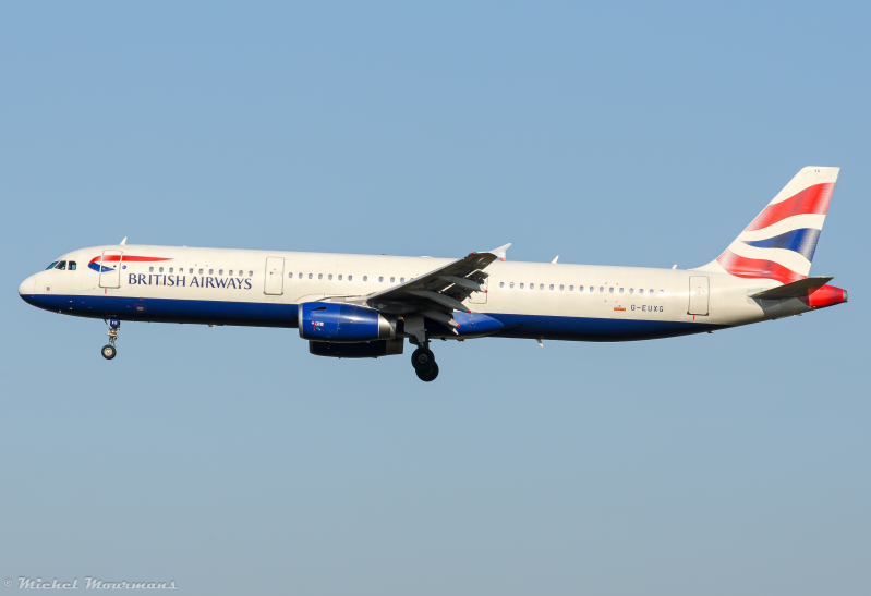 G-EUXG -- Airbus A321 -- British Airways