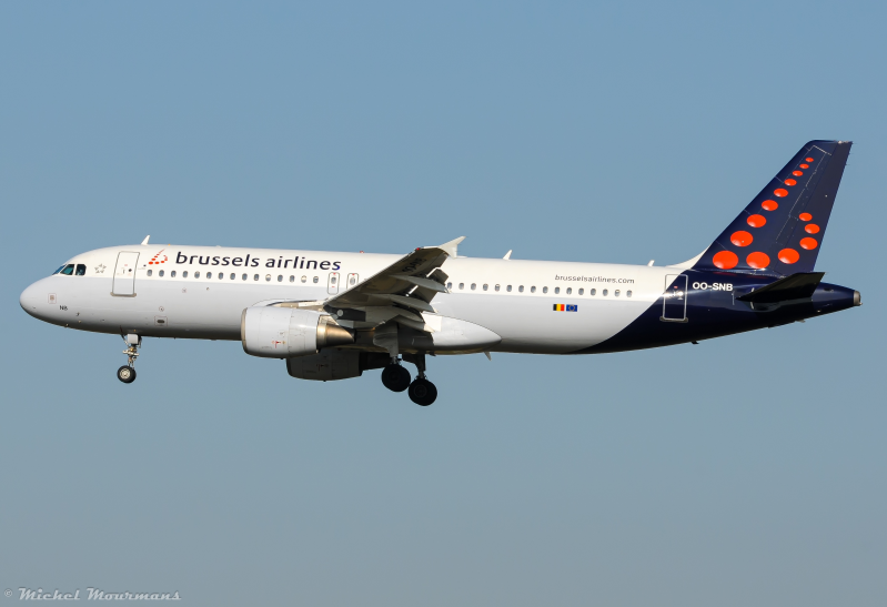 OO-SNB -- Airbus A320 -- Brussels Airlines
