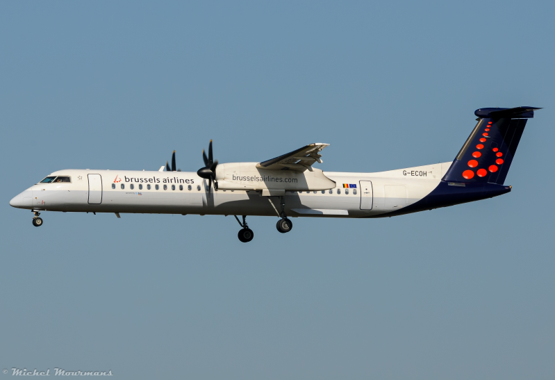 G-ECOH -- Bombardier Dash 8-Q400 -- Brussels Airlines (Flybe)