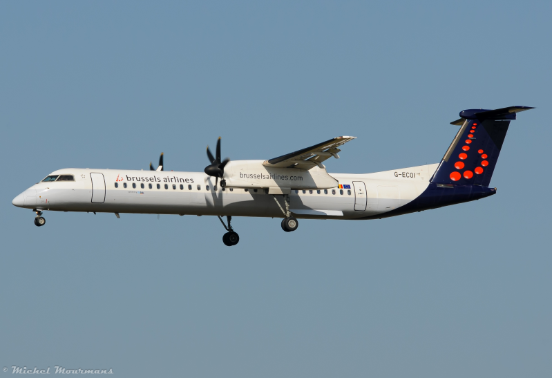 G-ECOI -- Bombardier Dash 8-Q400 -- Brussels Airlines (Flybe)
