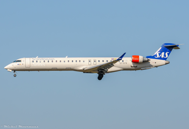 OY-KFB -- Bombardier CRJ-900 -- Scandinavian Airlines