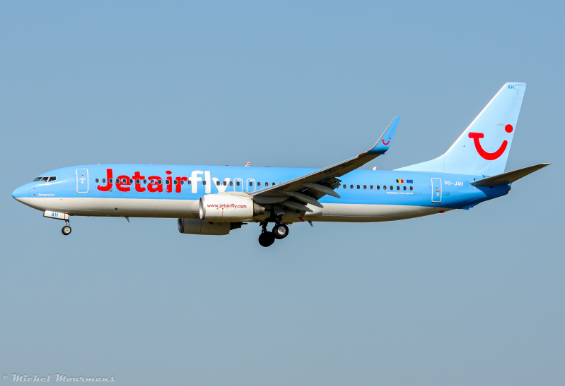 OO-JAH -- Boeing 737-800 -- Jetairfly
