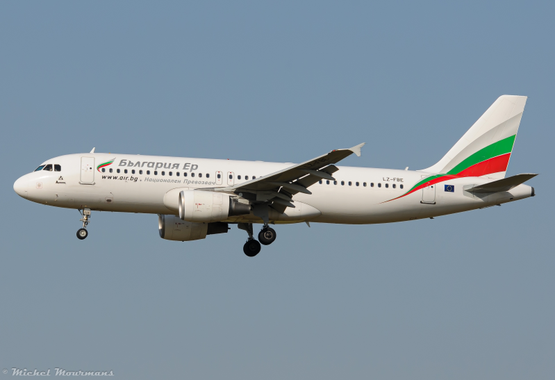 LZ-FBE -- Airbus A320 -- Bulgaria Air