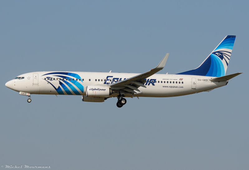 SU-GED -- Boeing 737-800 -- EgyptAir