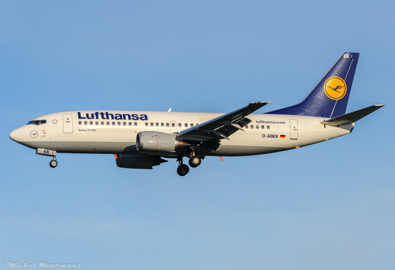 D-ABEK -- Boeing 737-300 -- Lufthansa