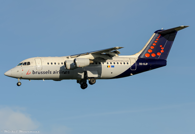 OO-DJP -- Avro RJ85 -- Brussels Airlines