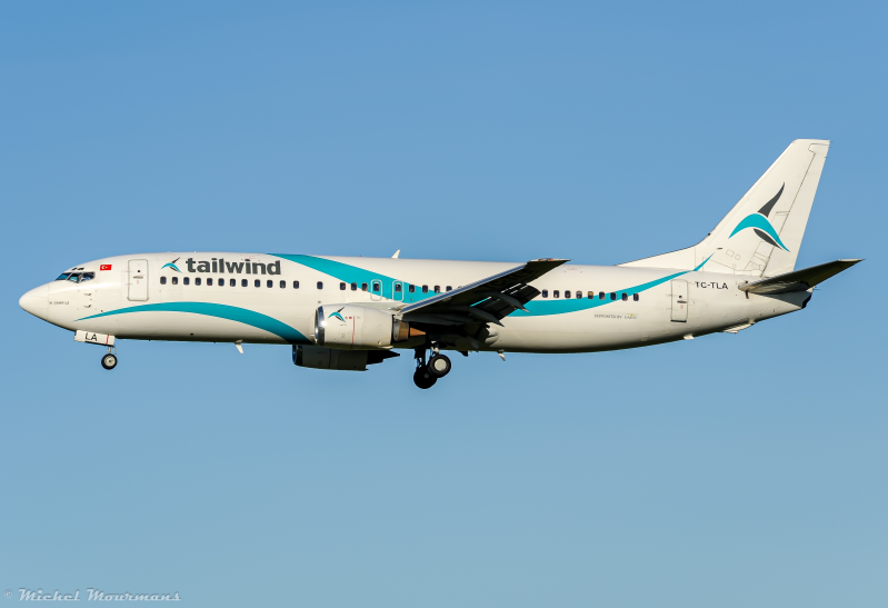 TC-TLA -- Boeing 737-400 -- Tailwind Airlines