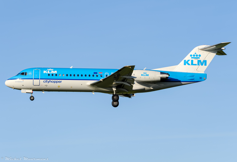 PH-JCT -- Fokker 70 -- KLM Cityhopper