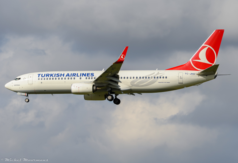 TC-JHO -- Boeing 737-800 -- Turkish Airlines