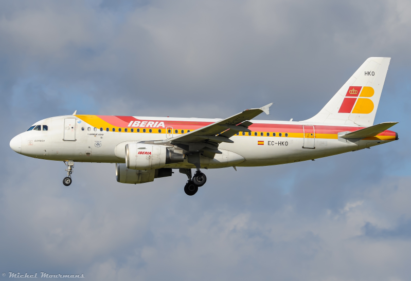 EC-HKO -- Airbus A319 -- Iberia