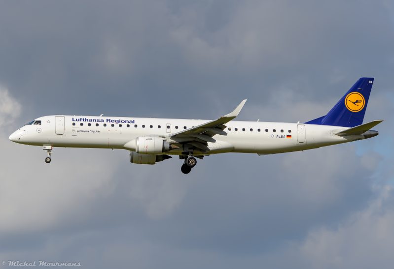 D-AEBA -- Embraer 195 -- Lufthansa CityLine