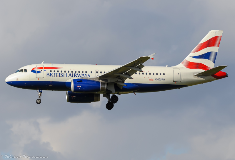 G-EUPU -- Airbus A319 -- British Airways
