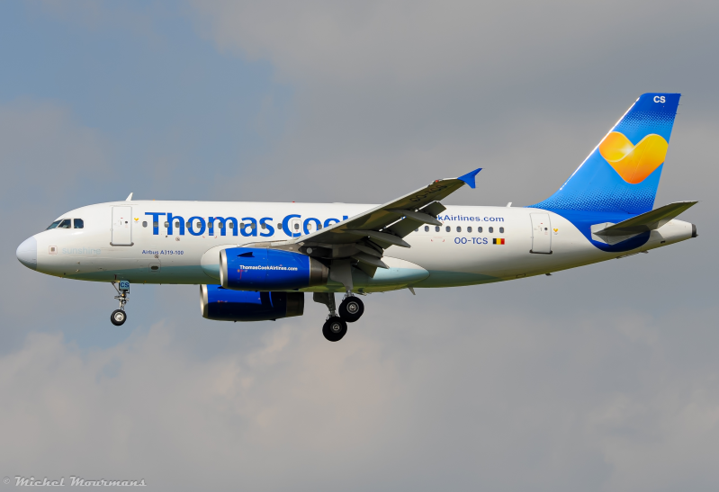 OO-TCS -- Airbus A319 -- Thomas Cook Airlines Belgium