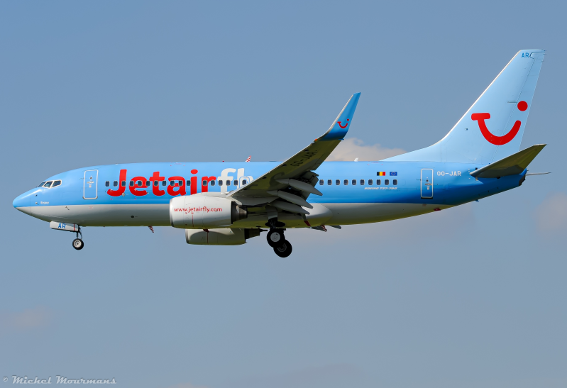 OO-JAR -- Boeing 737-700 -- Jetairfly